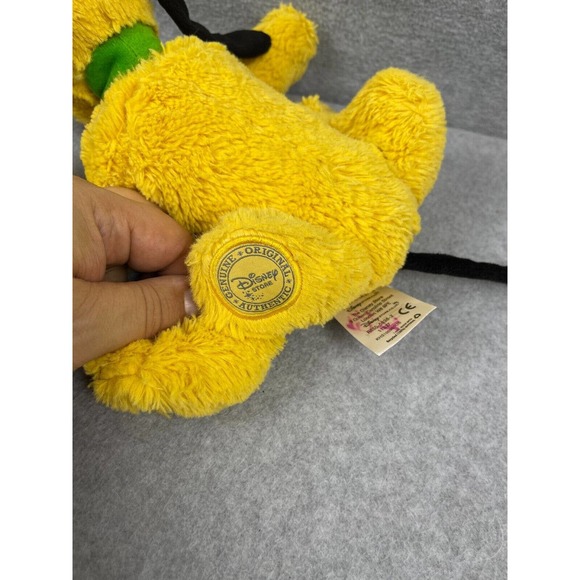 Genuine Disney Store Authentic Exclusive 11” Pluto Plush Stuffed Animal Toy - Picture 4 of 7